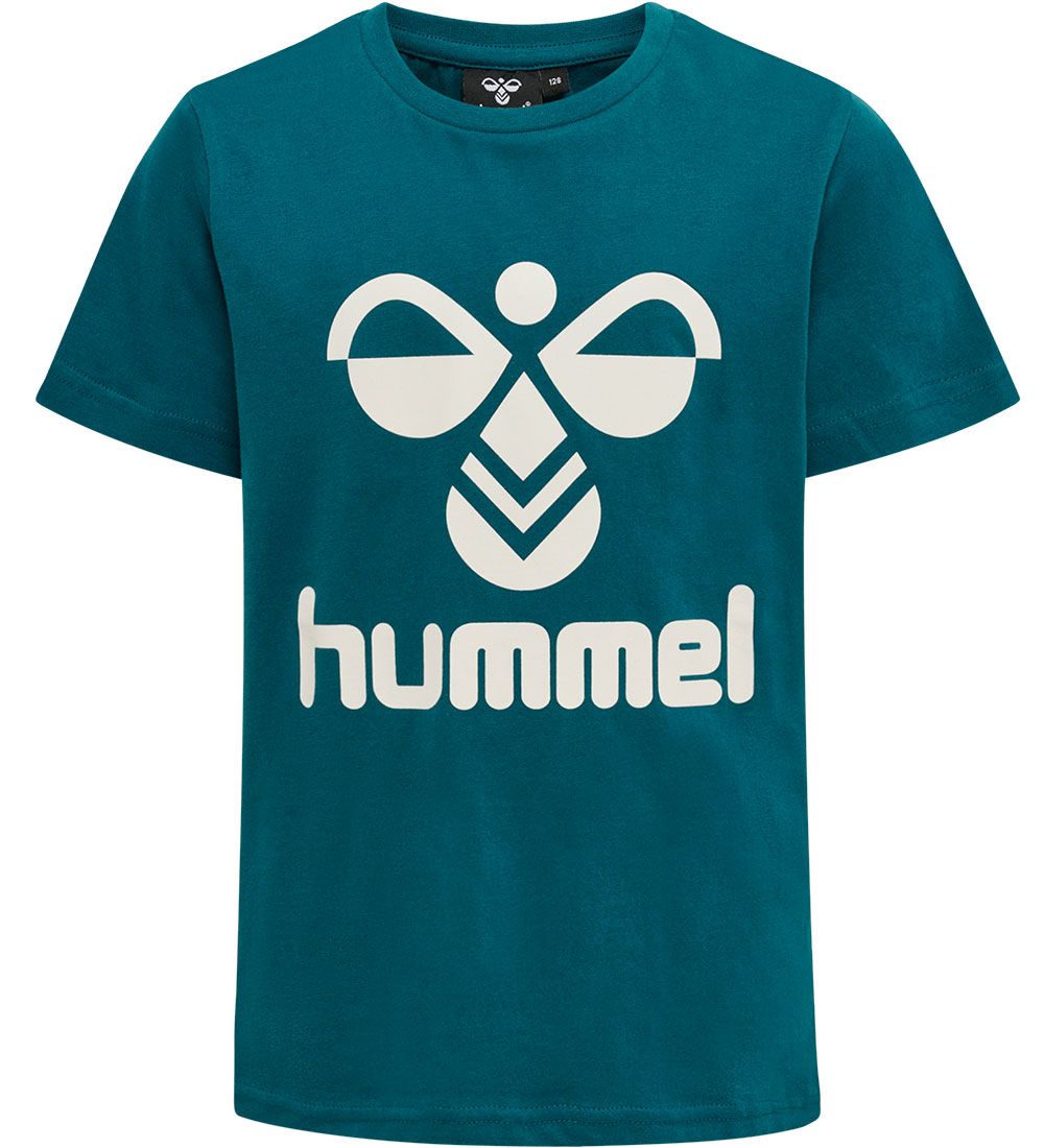 Hummel T-Shirt - HmlTres - Blue Tint