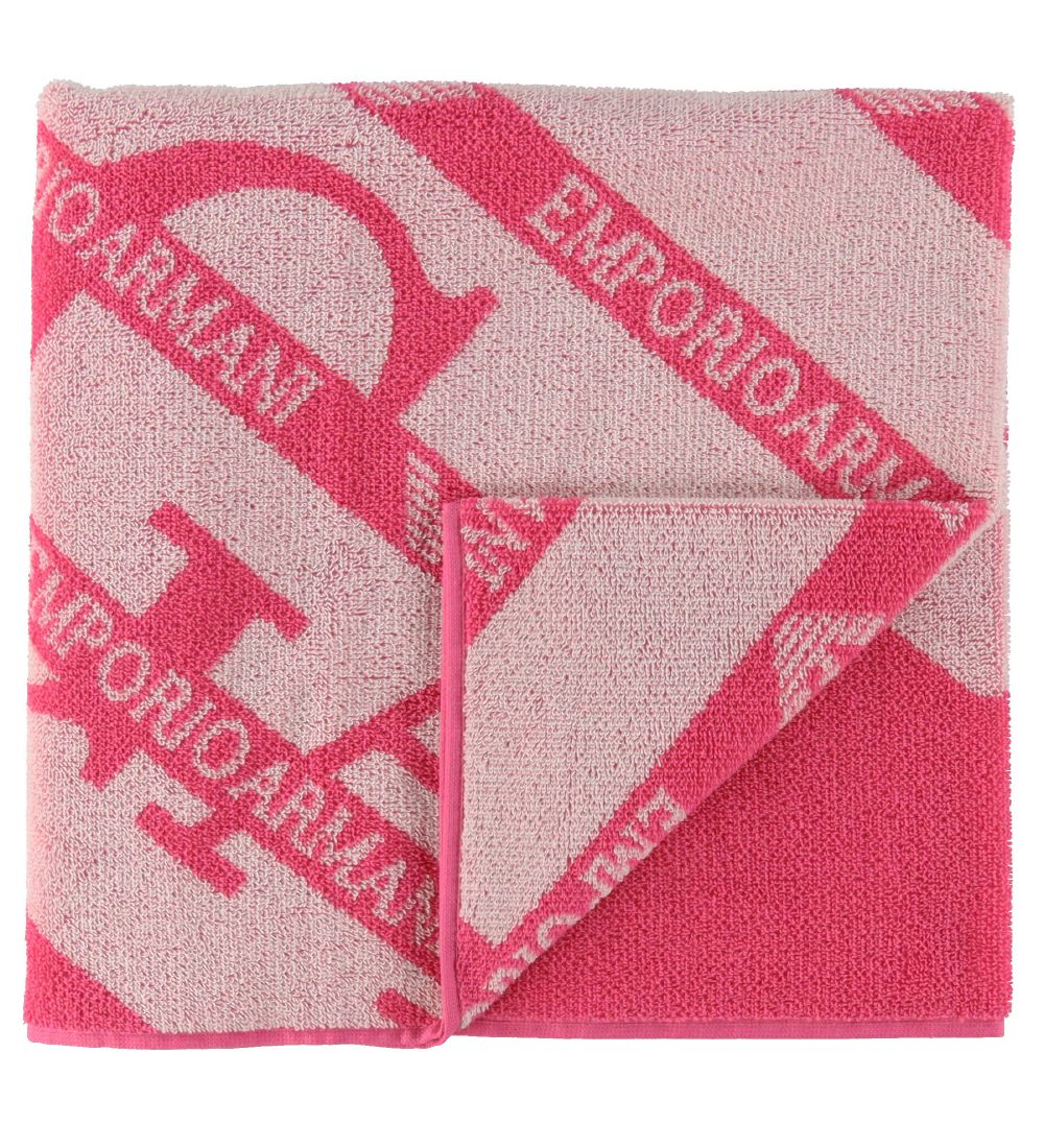 Emporio Armani Hndklde - 140x70 cm - Pink/Rosa