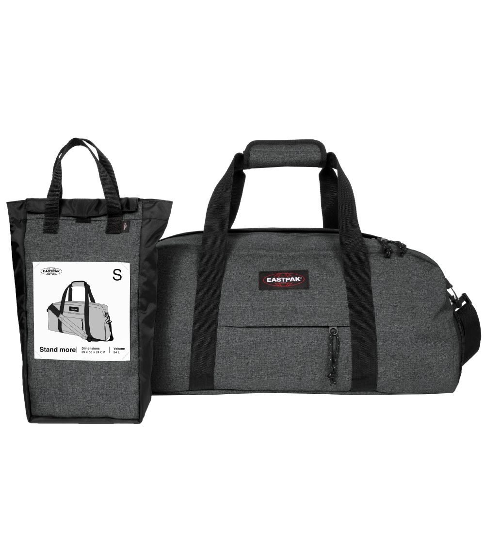 Eastpak Sportstaske - Stand More - 34 L - Black Denim