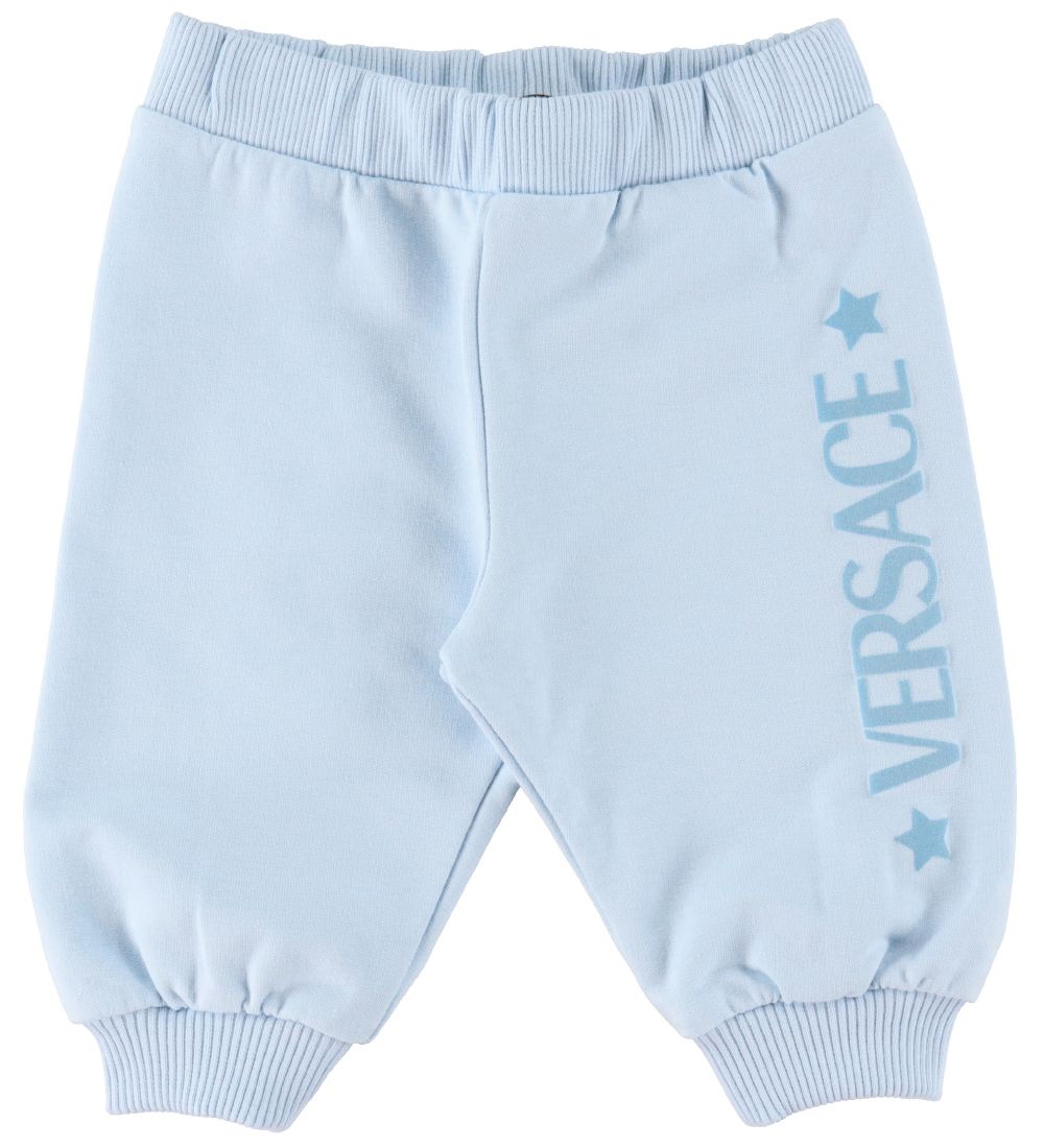 Versace Sweatsæt - Baby Blue m. Logo