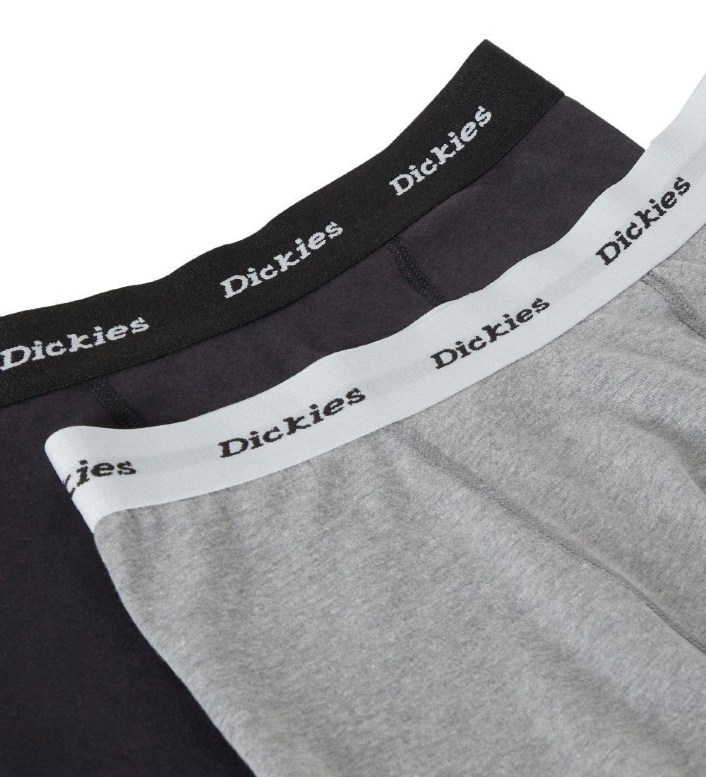 Dickies Boxershorts - 2-Pak - Grey Melange/Sort
