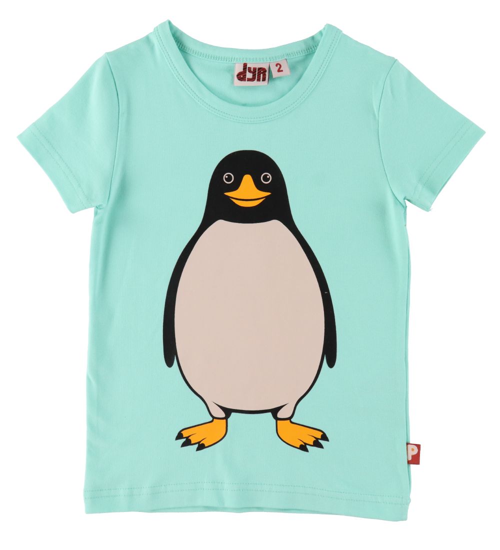 DYR T-Shirt - Growl T - Fresh Mint m. Pingvin