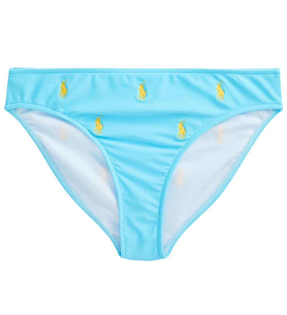 Polo Ralph Lauren Bikini - Lyseblå m. Gul