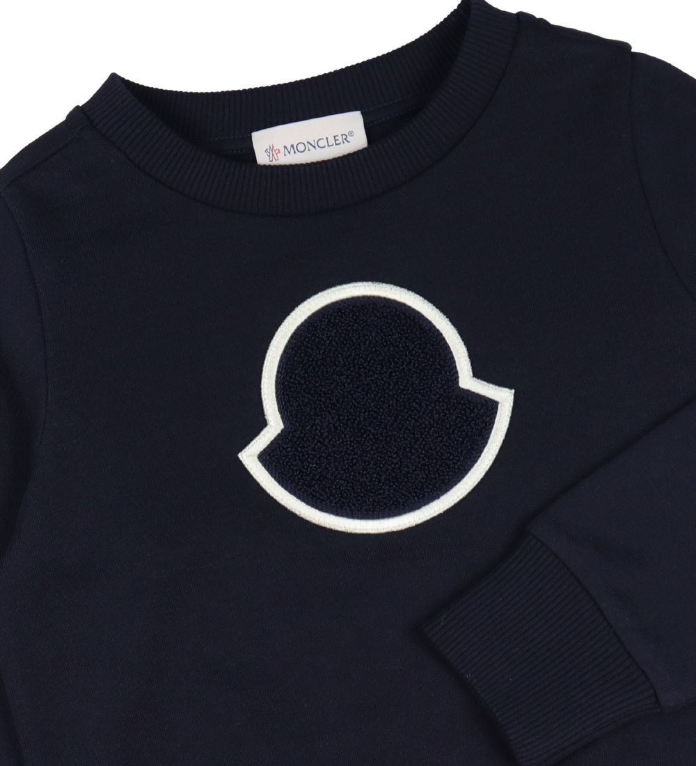 Moncler Sweatshirt - Navy m. Logo