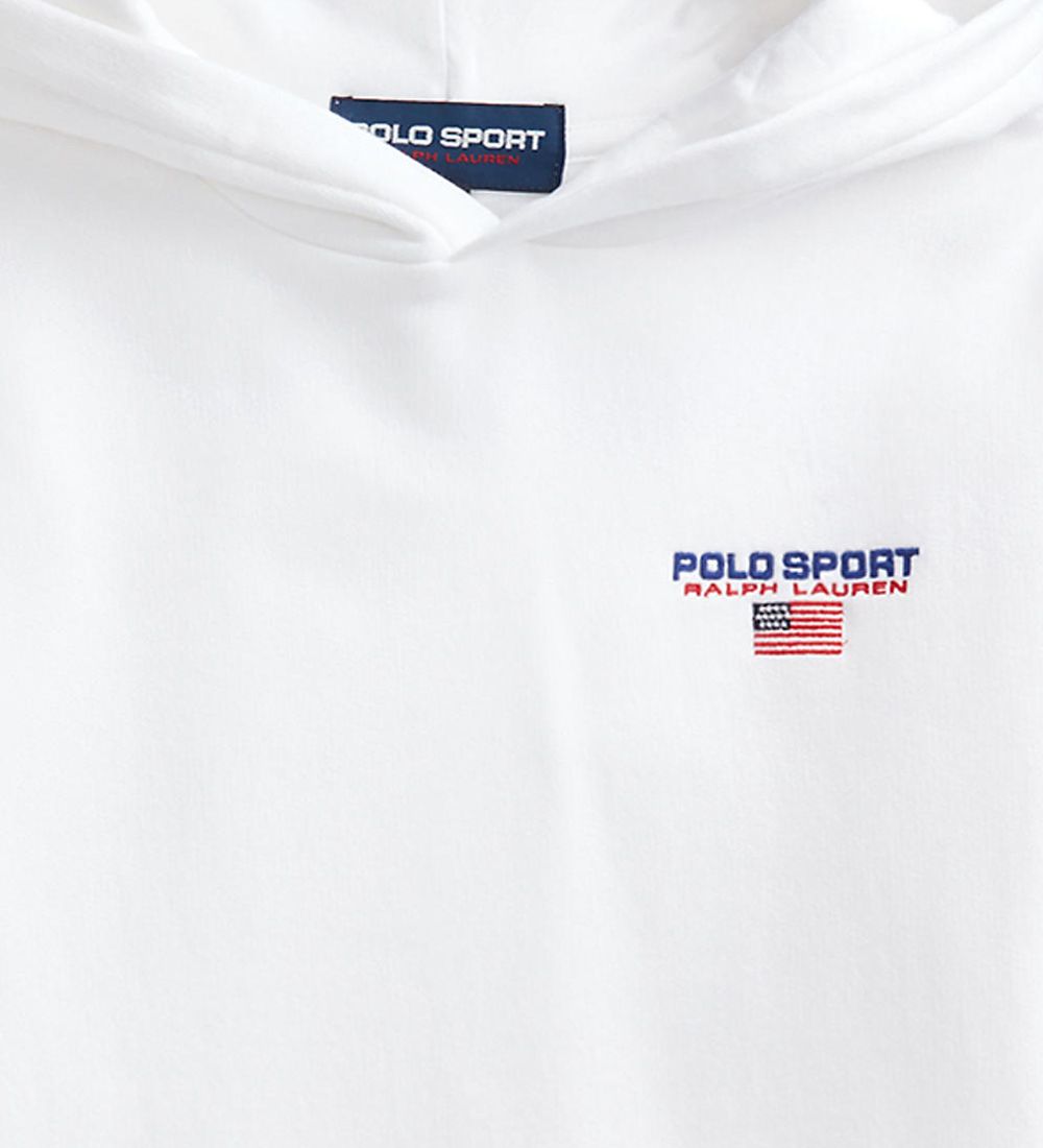 Polo Ralph Lauren Httetrje - Polo Sport - Hvid m. Print