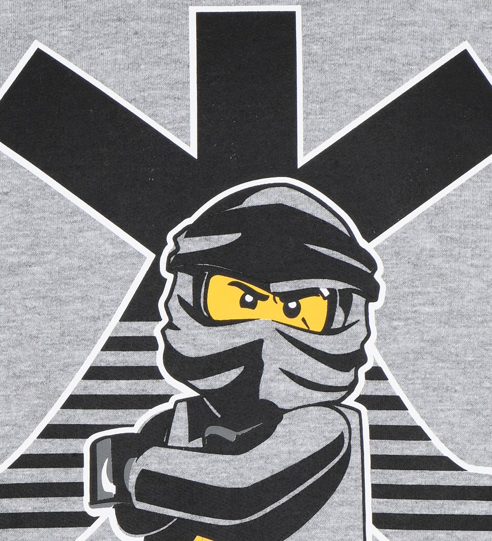 LEGO® Ninjago Sweatshirt - Grey Melange m. Print
