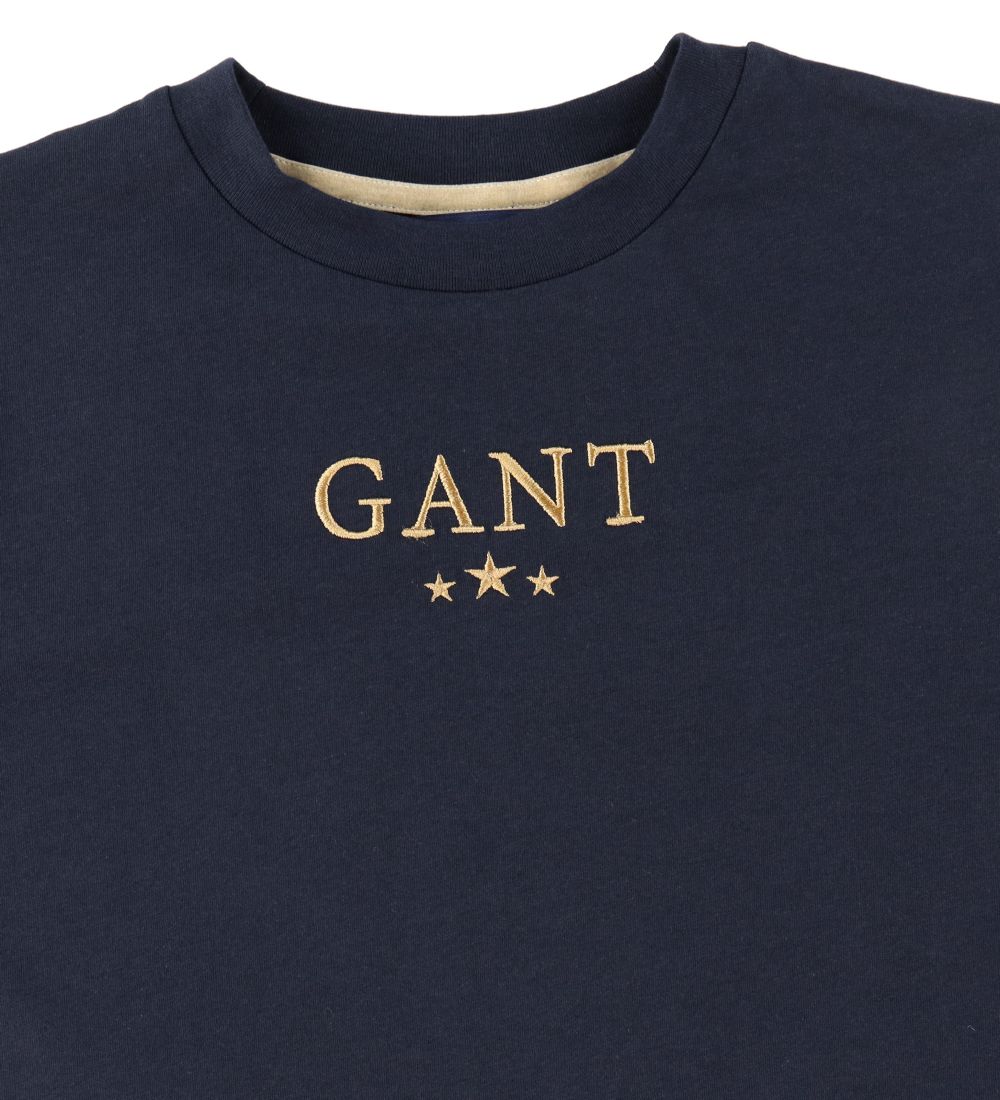 GANT T-Shirt - Stars - Evening Blue