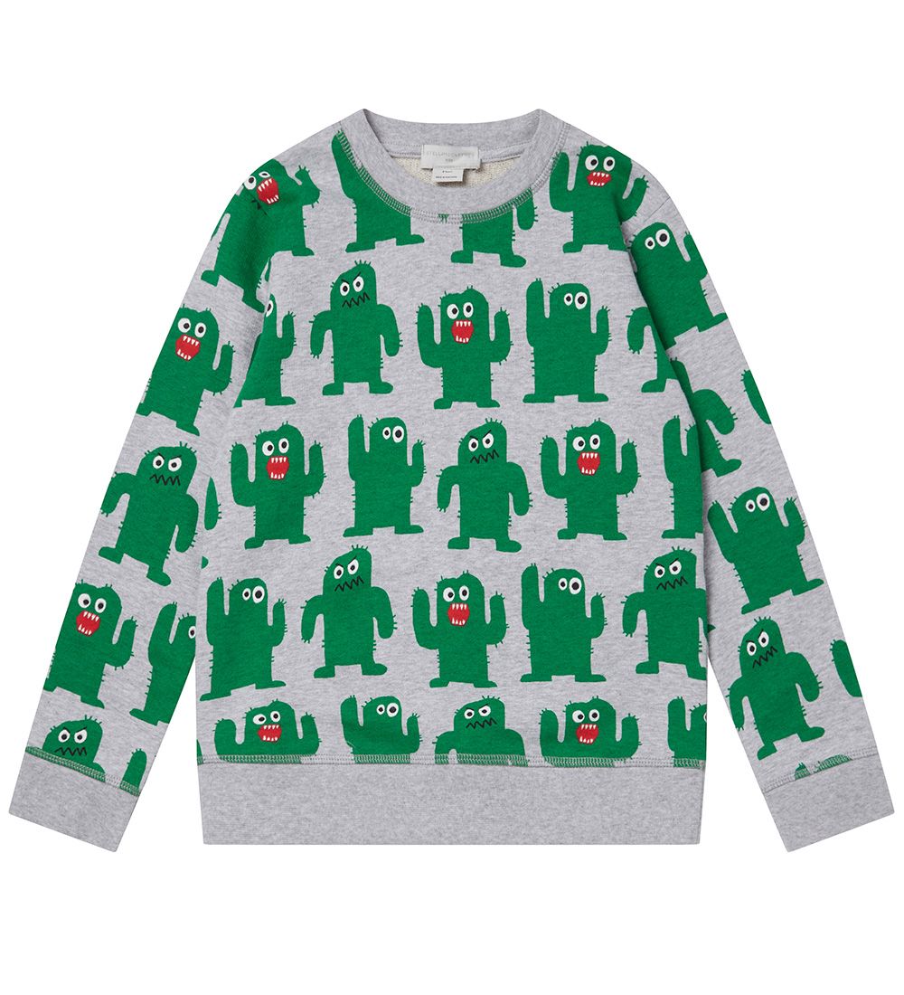Stella McCartney Kids Sweatshirt - Grmeleret/Grn