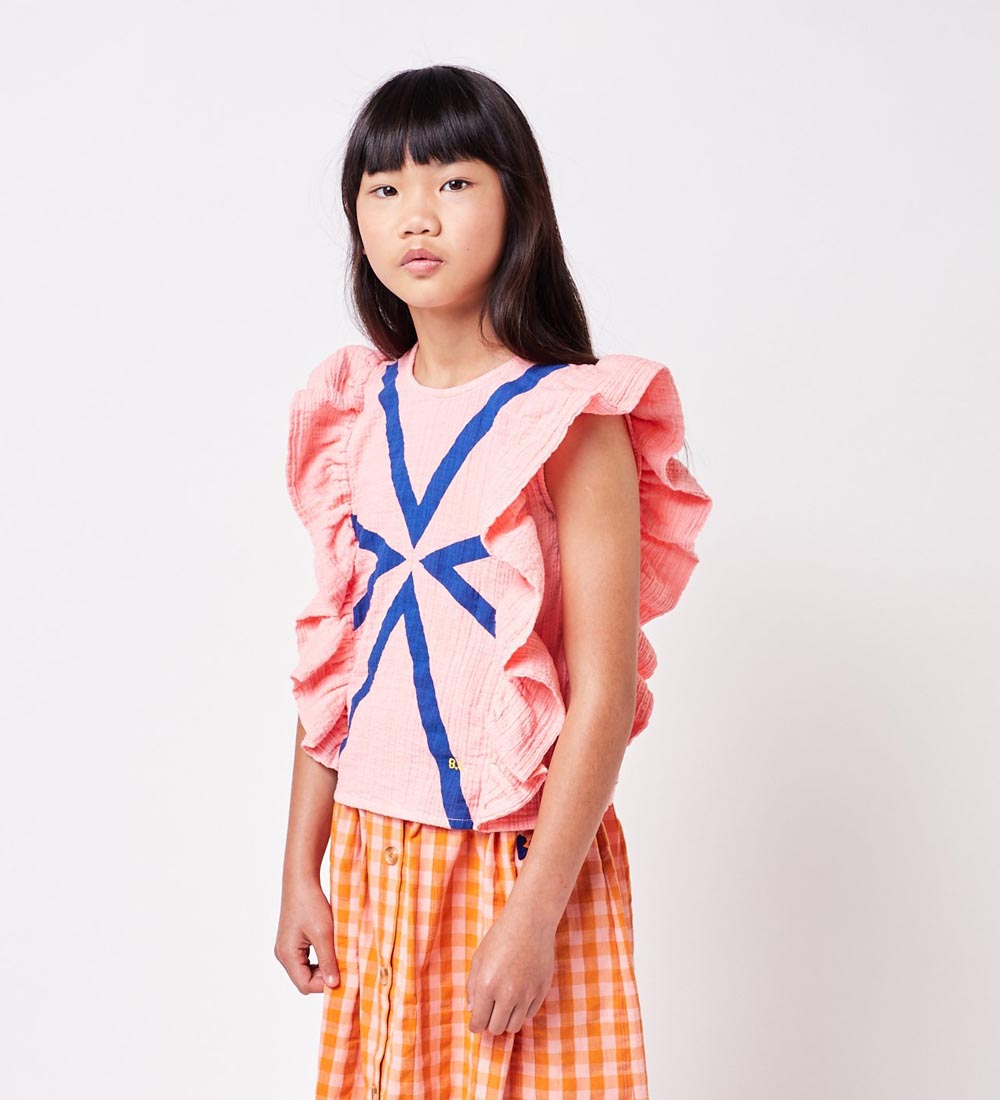 Bobo Choses T-shirt - Triangular - Lyserød