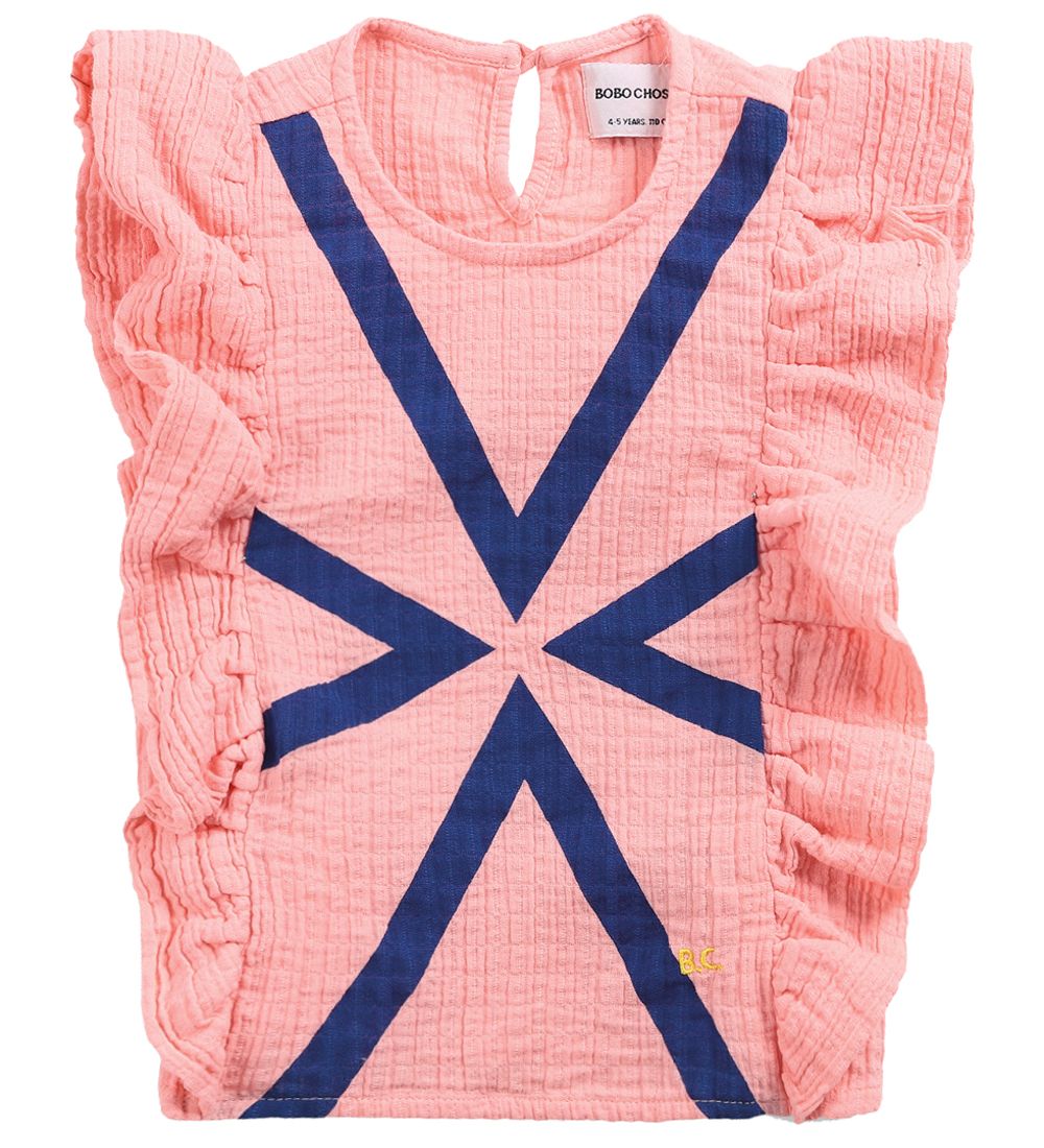 Bobo Choses T-shirt - Triangular - Lyserød