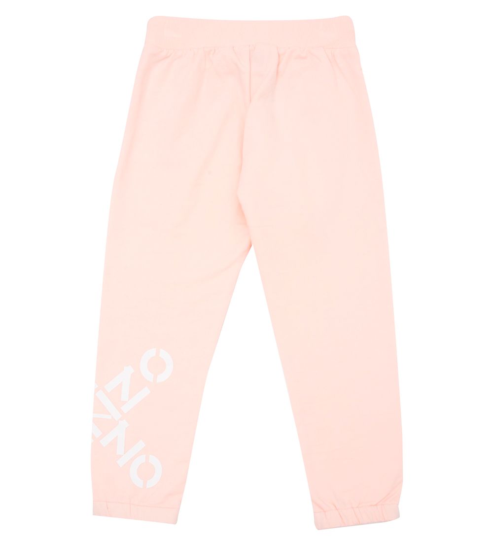 Kenzo Sweatpants - Rosa m. Hvid