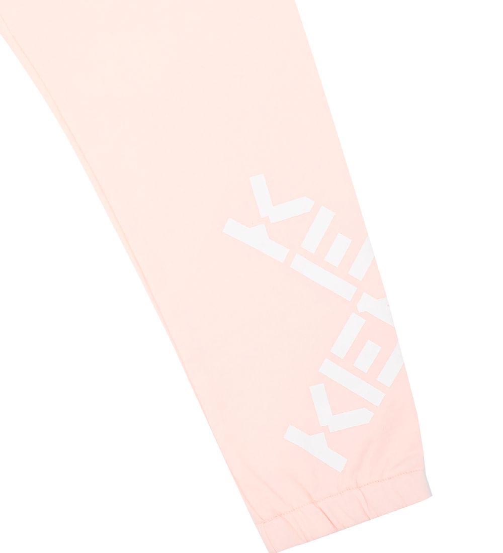 Kenzo Sweatpants - Rosa m. Hvid