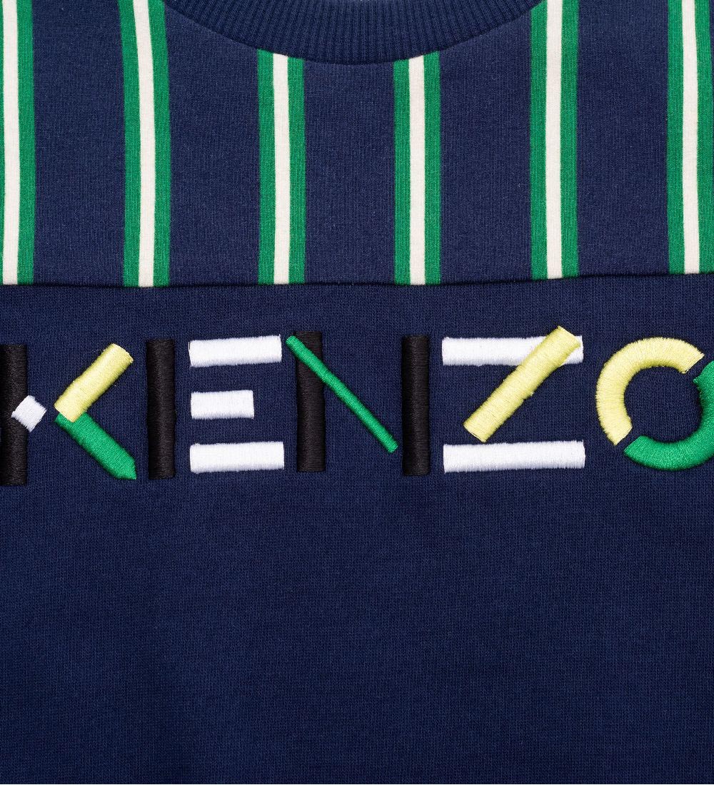 Kenzo Sweatshirt - Navy m. Grn