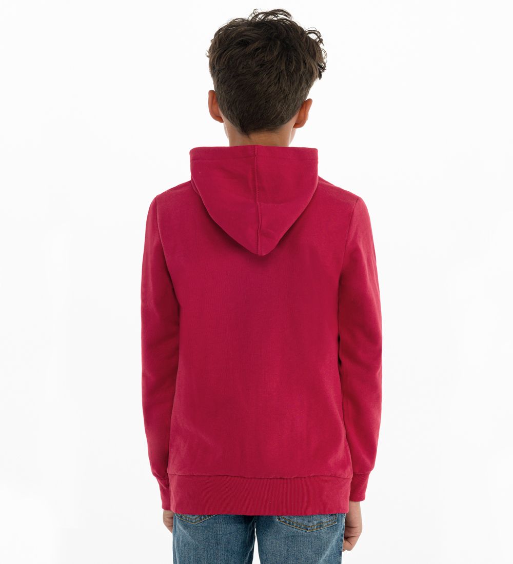 Levis Hættetrøje - Batwing - Levis Red/White