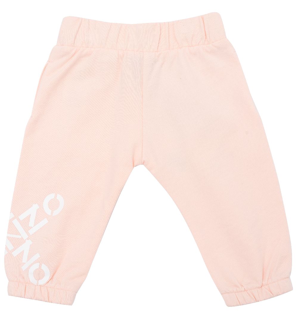 Kenzo Sweatpants - Rosa m. Hvid