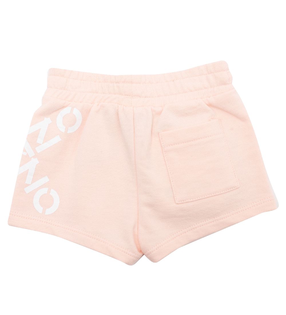 Kenzo Sweatshorts - Rosa m. Hvid