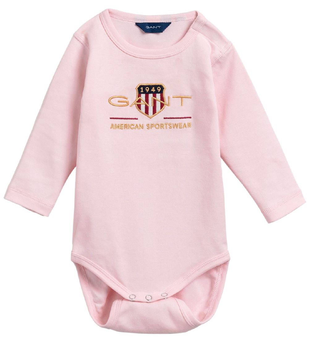 GANT Hue og Body l/æ - Archive Shield - Crystal Pink