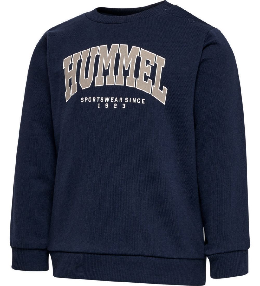 Hummel Sweatshirt - HmlFast Lime - Black Iris
