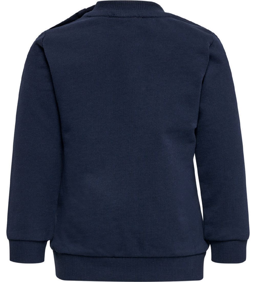 Hummel Sweatshirt - HmlFast Lime - Black Iris