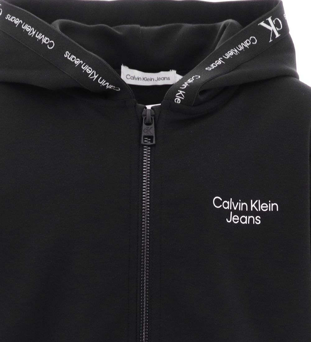 Calvin Klein Cardigan - Punto - Sort