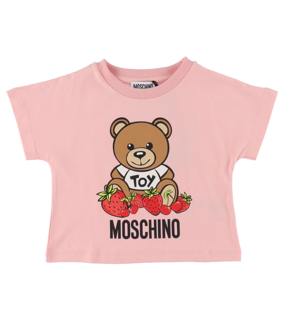 Moschino Sæt T-shirt/Shorts - Sugar Rose