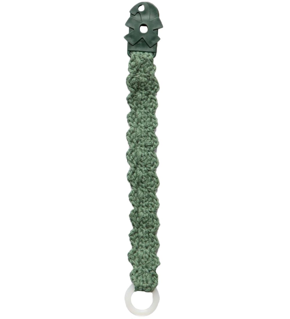 Sebra Suttesnor - Hæklet - Bottle Green