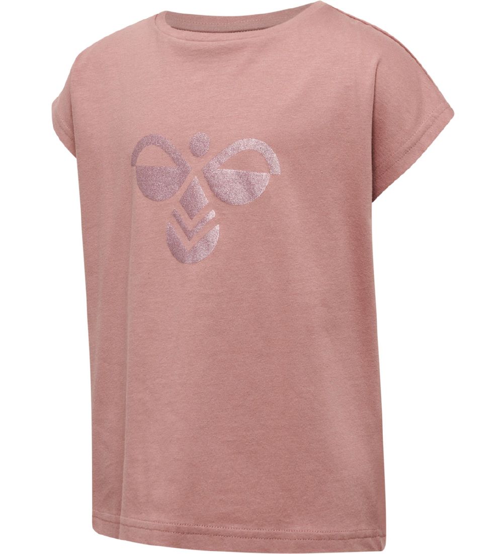 Hummel T-shirt - HmlDiez - Woodrose