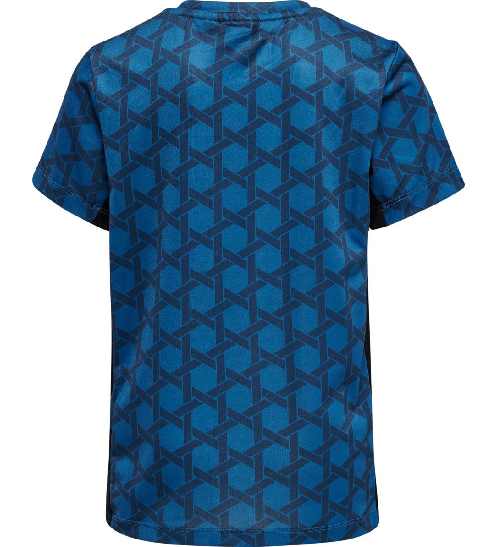 Hummel T-shirt - hmlNoah - Vallarta Blue
