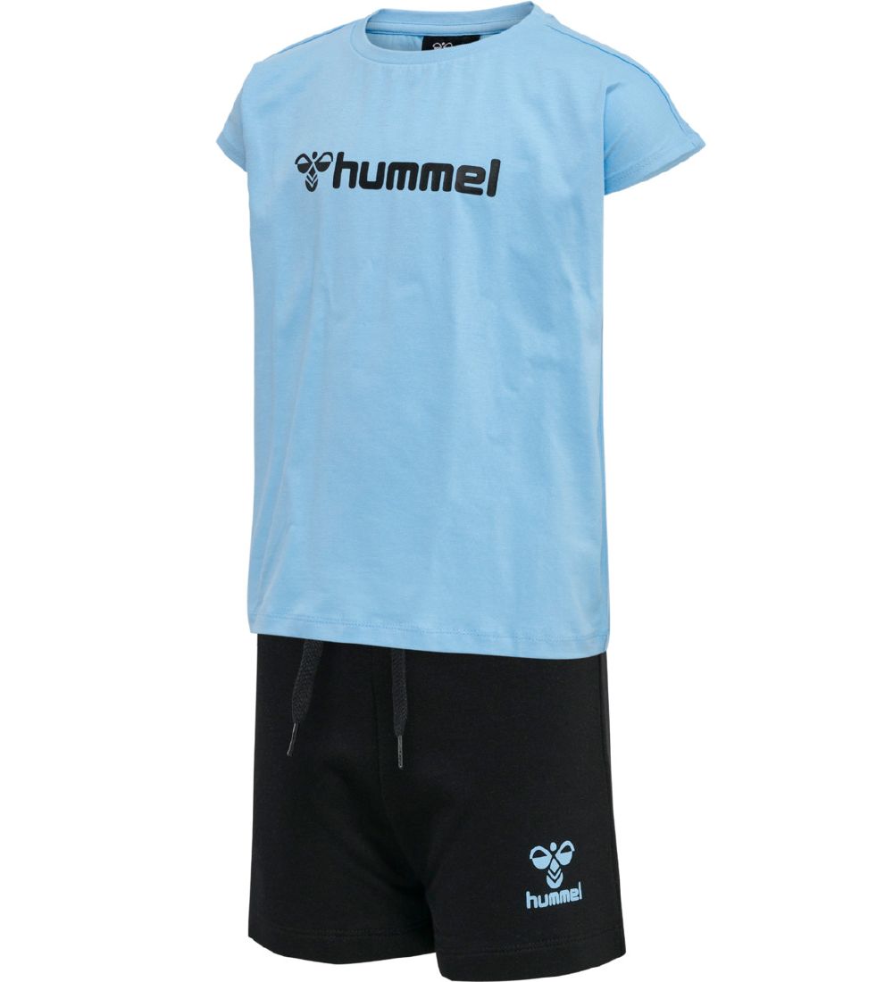 Hummel Shortsst - T-Shirt/Shorts - HmlNova - Airy Blue