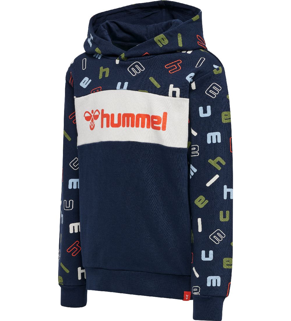 Hummel Hættetrøje - Hml Letters - Black Iris
