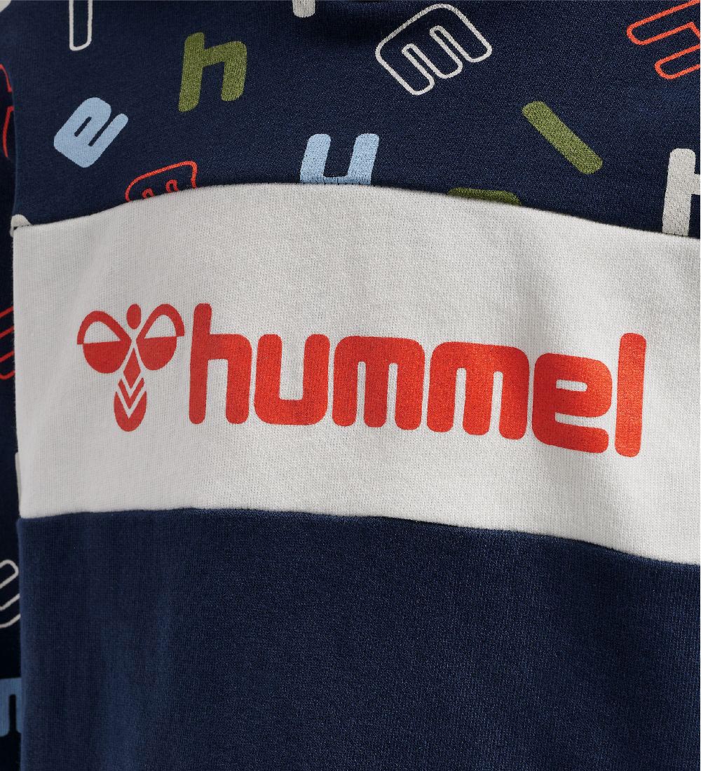 Hummel Hættetrøje - Hml Letters - Black Iris