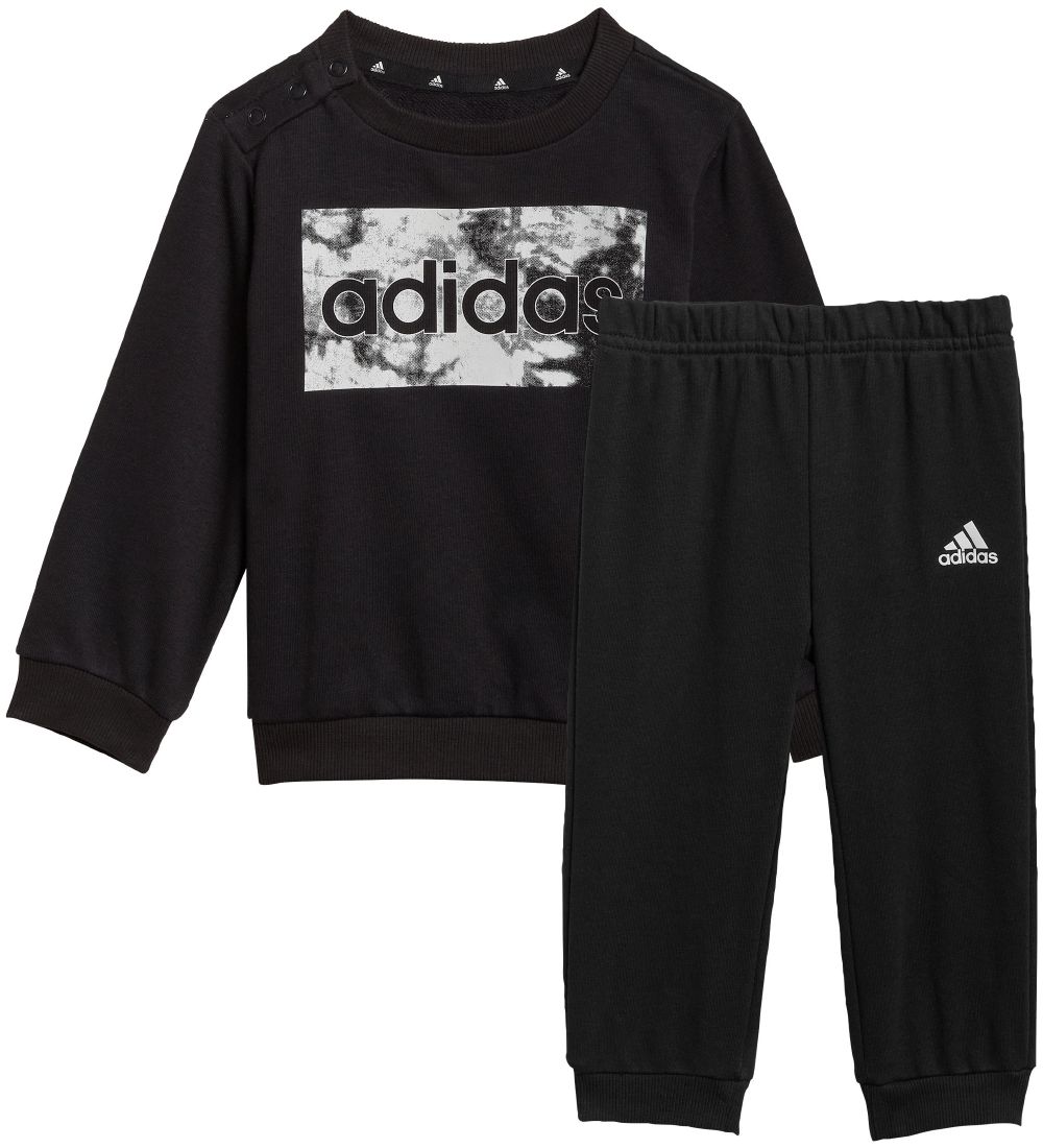 adidas Performance Sweatst - Sweatshirt/Sweatpants - Black/Whit