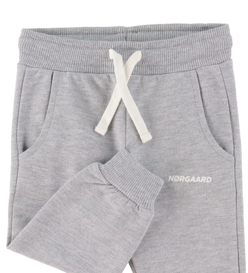 Mads Nørgaard Sweatpants - Pavo - Gråmeleret