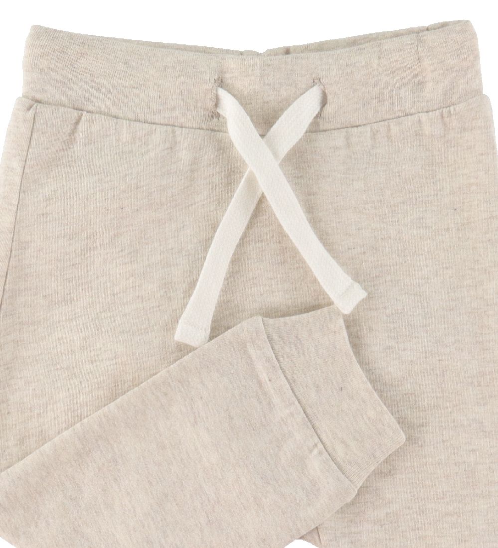 Mads Nørgaard Sweatpants - Pavini - Nature Melange