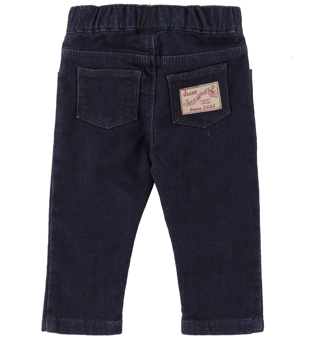 Petit Bateau Jeans - Mørkeblå