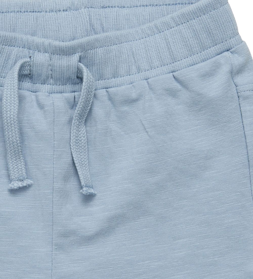 En Fant Shorts - Slub - Dusty Blue