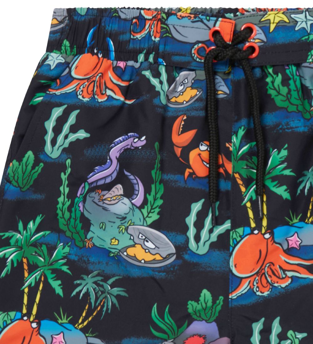 Stella McCartney Kids Badeshorts - Sort m. Print
