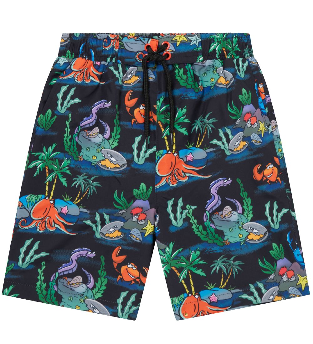 Stella McCartney Kids Badeshorts - Sort m. Print