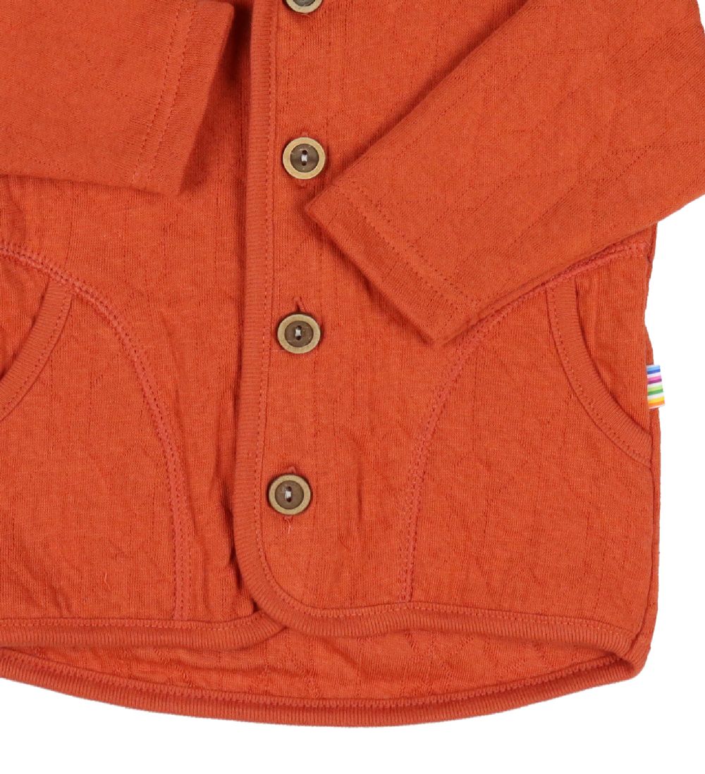 Joha Cardigan - Brændt Orange