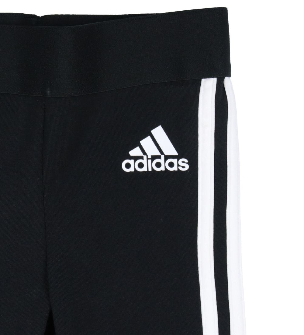 adidas Performance Leggings - 3-Stripes - Black