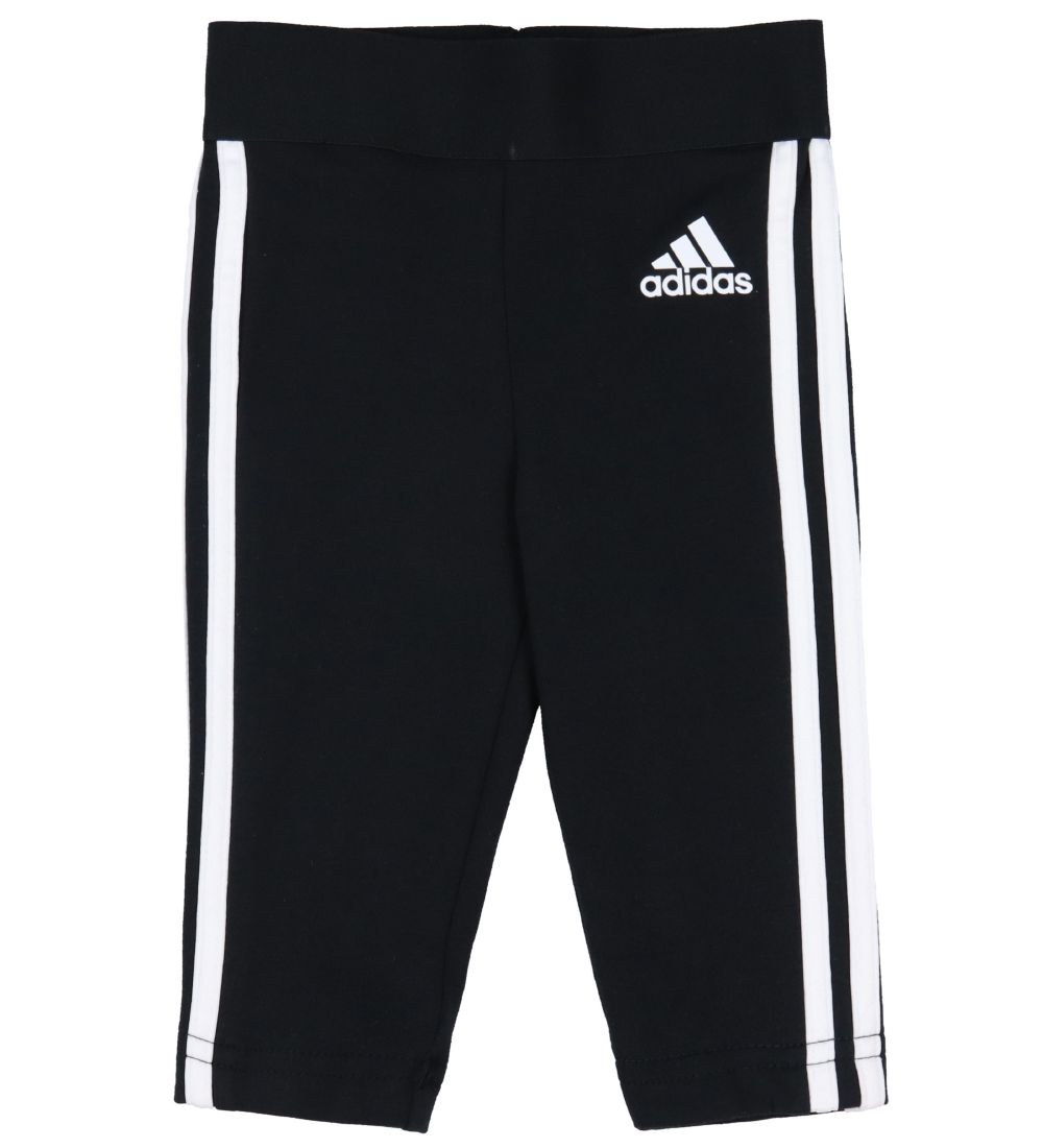 adidas Performance Leggings - 3-Stripes - Black