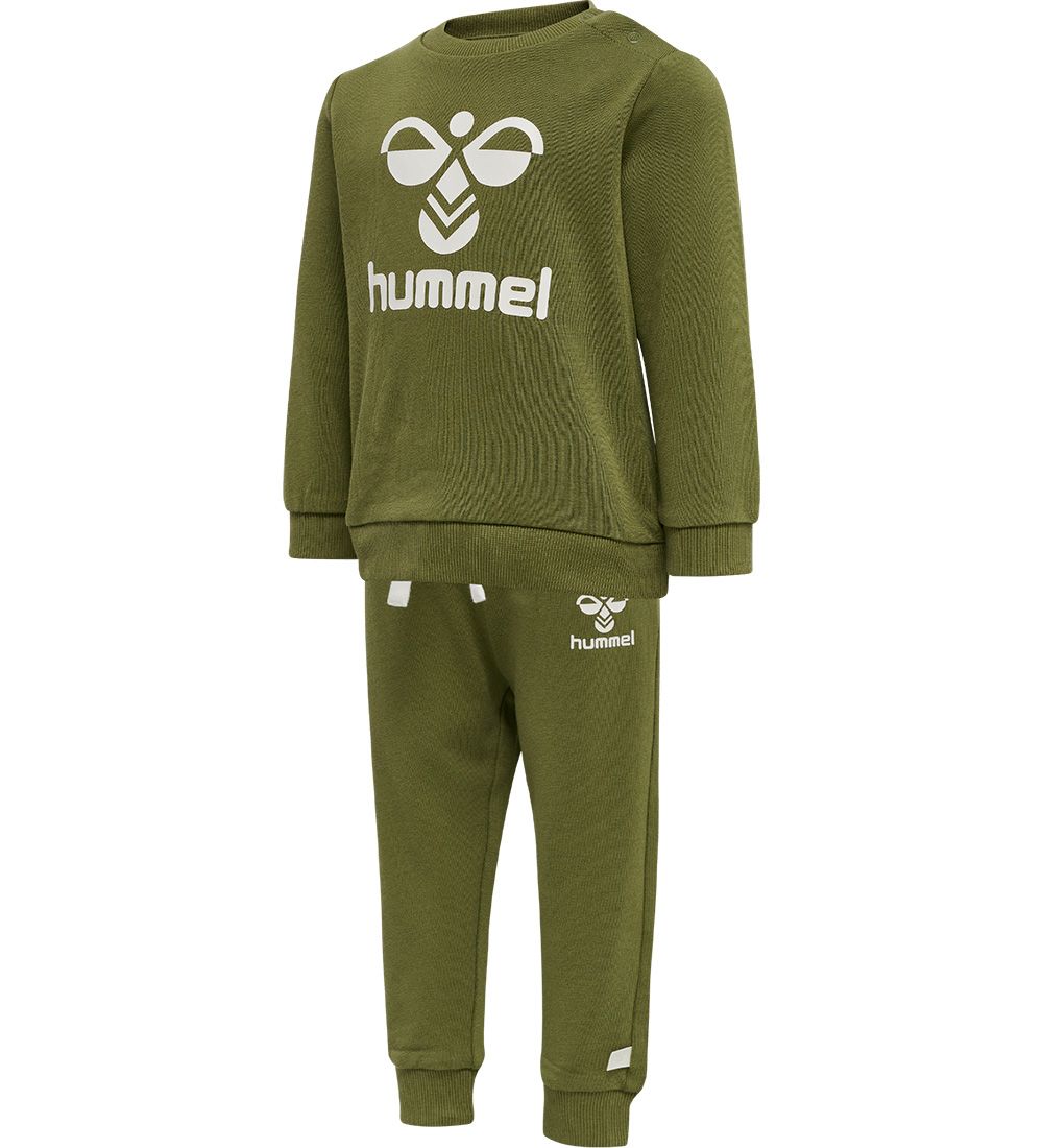 Hummel Sweatshirt/Sweatpants - hmlArine - Capulet Olive