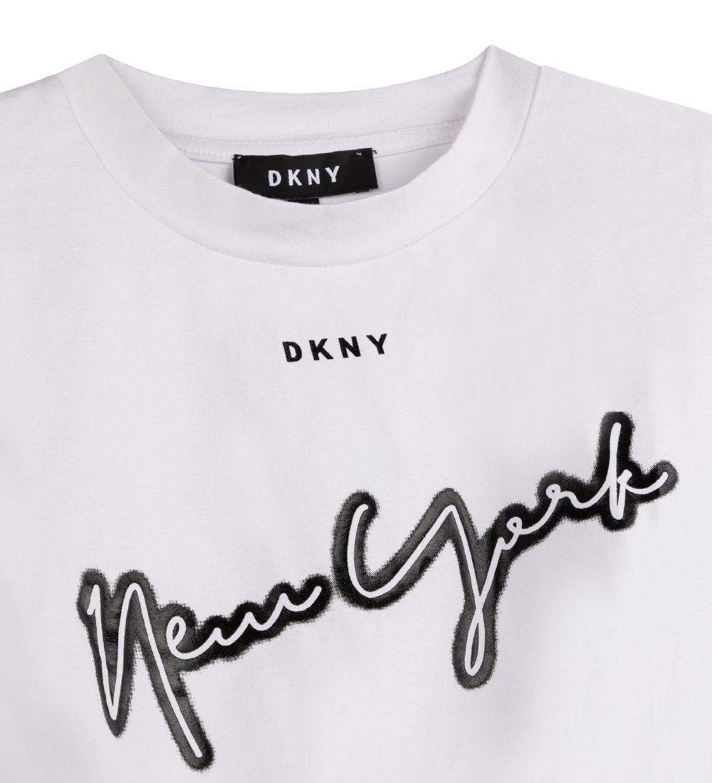 DKNY T-Shirt - Summer - Hvid m. Sort