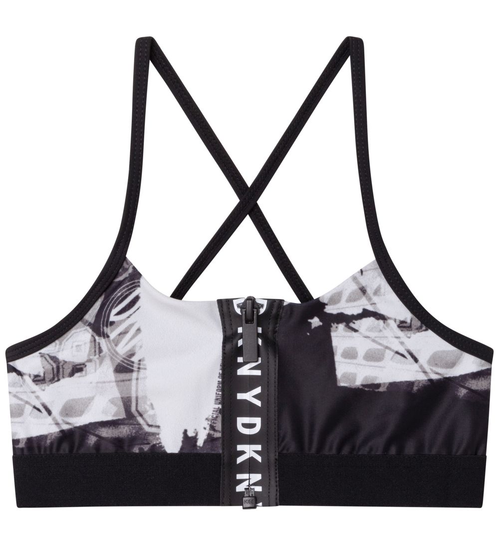 DKNY Bikini - Summer - Sort/Hvid m. Fotoprint