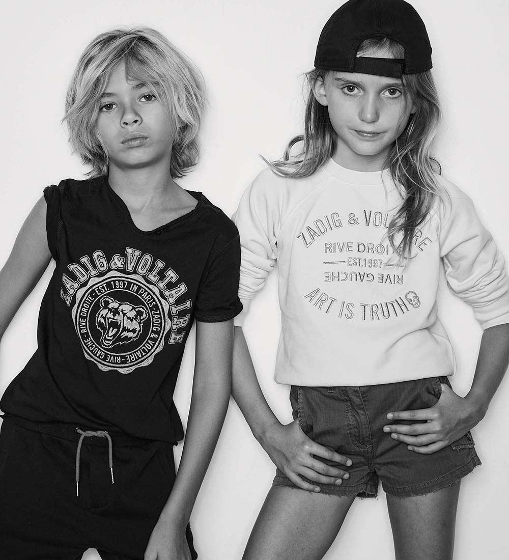 Zadig & Voltaire Sweatshirt - Ivy - Sun m. Guld