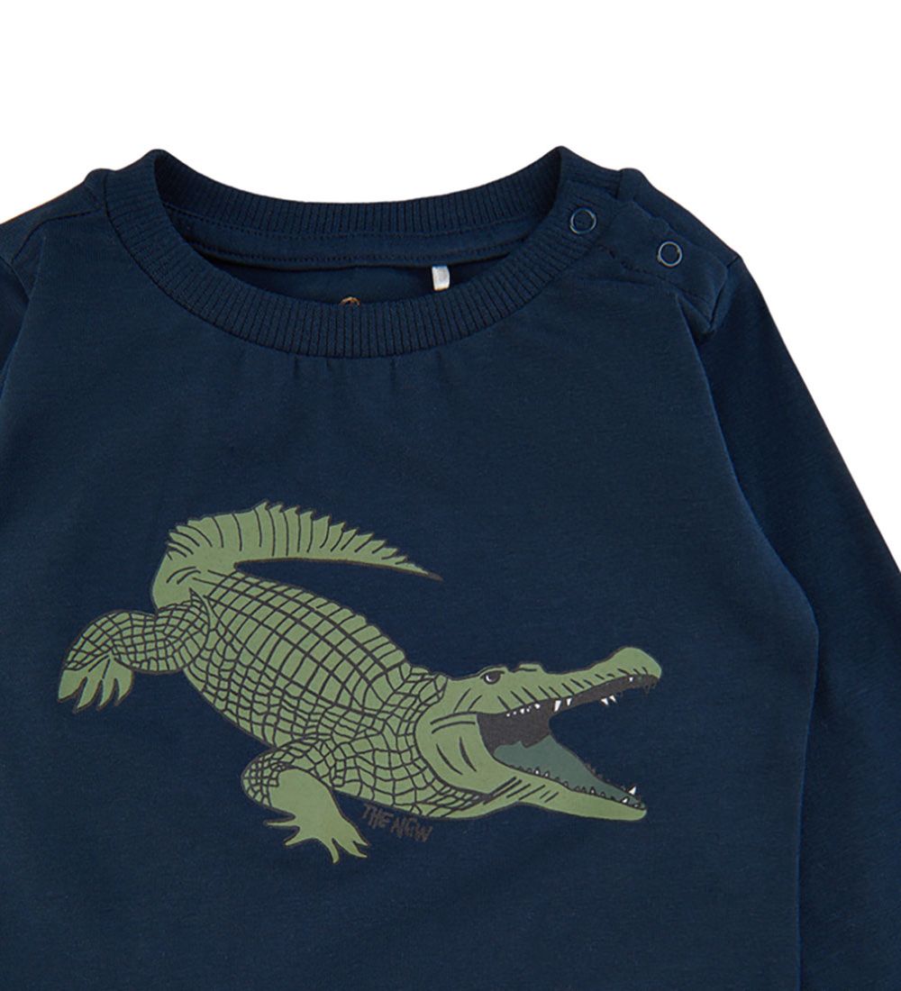 The New Siblings Bluse - Ben - Navy Blazer