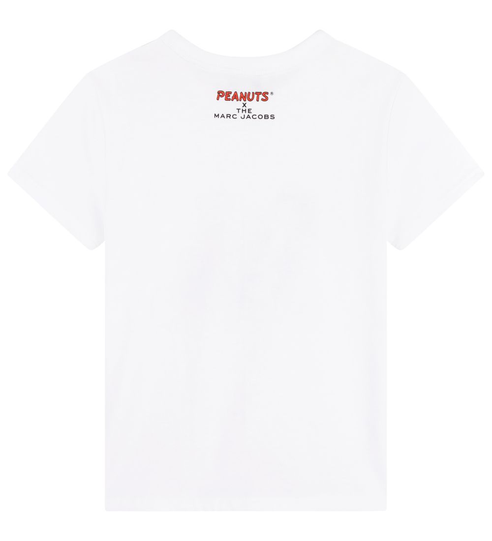 Little Marc Jacobs T-shirt - Peanuts - Hvid m. Print