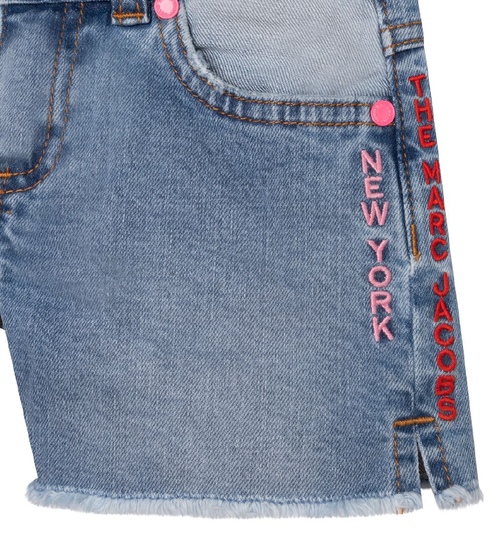 Little Marc Jacobs Shorts - Denim Brooklyn - Bl m. Pink