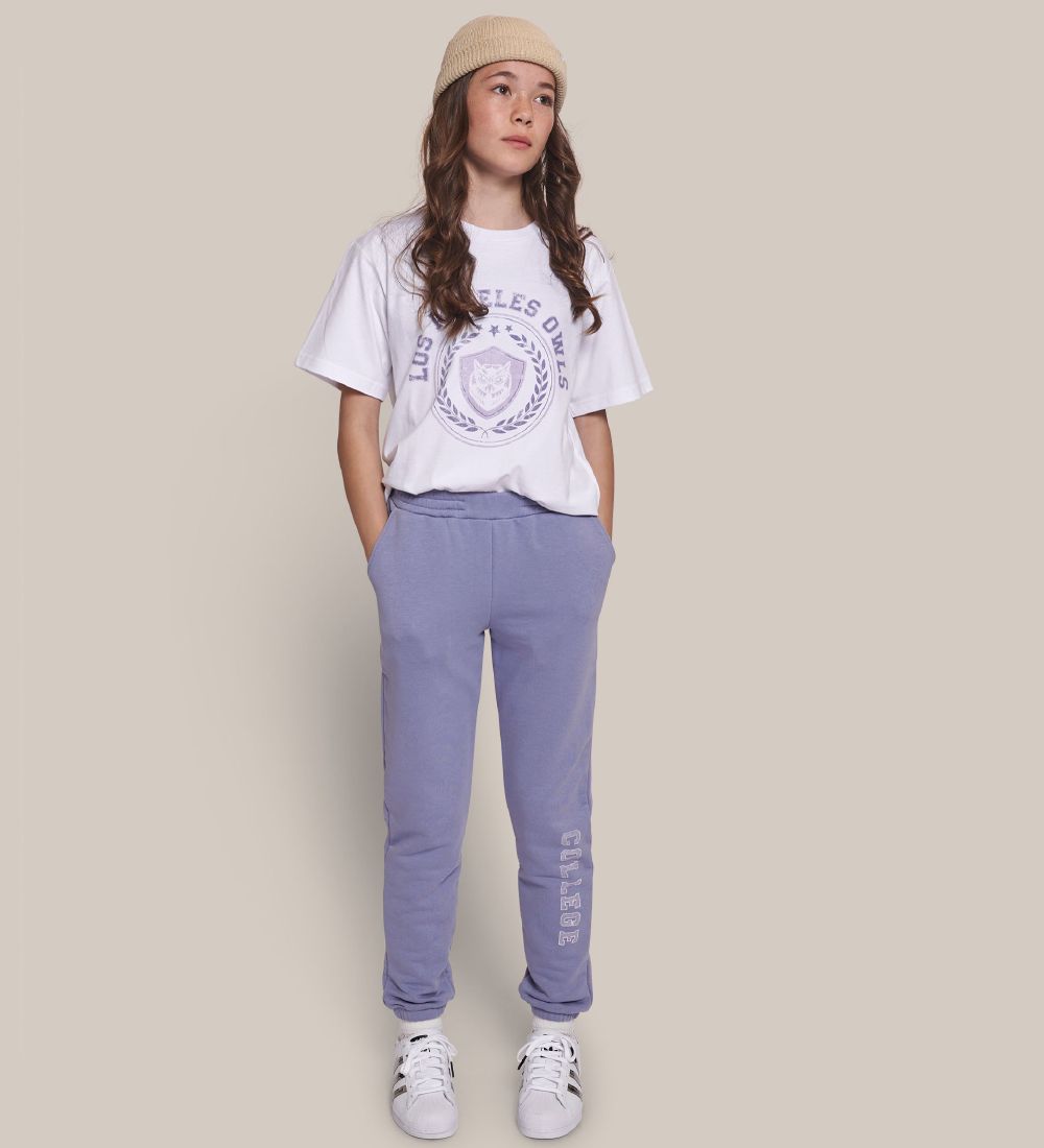 Grunt Sweatpants - Keylee - Purple m. Print