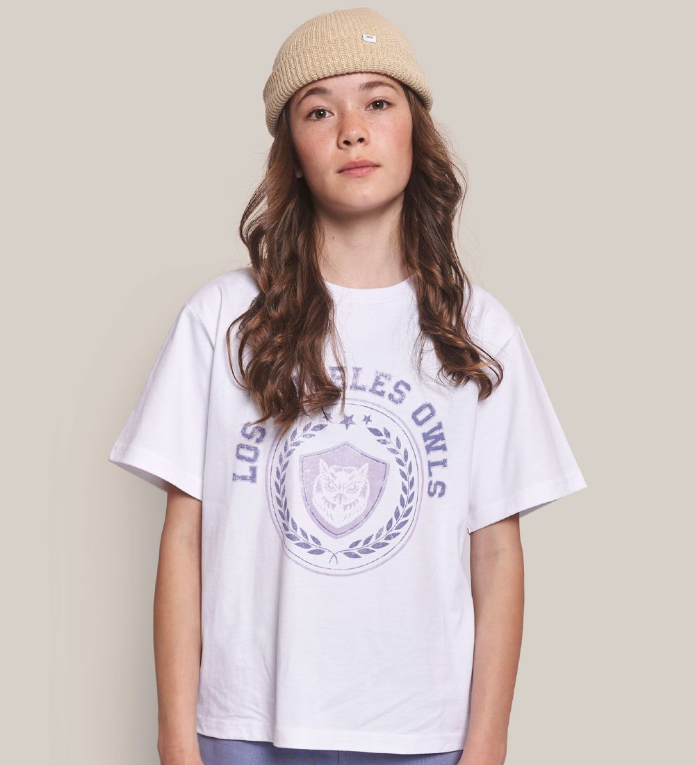 Grunt T-shirt - Lydia - White